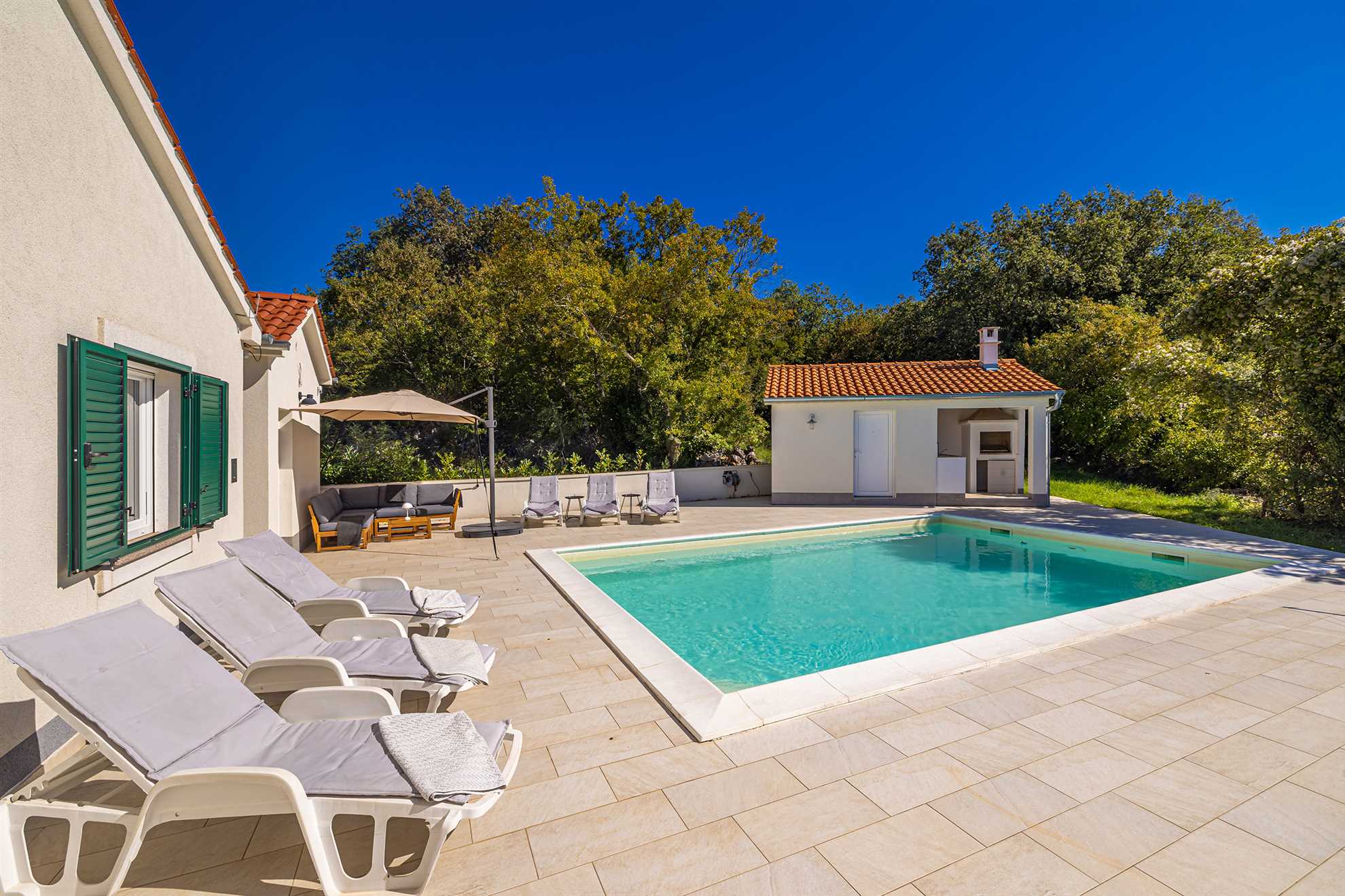 Ferienhaus VILLA ANTON mit privatem Pool