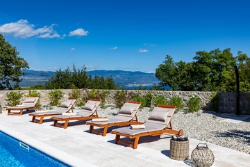 4-Bedroom Villa with Pool, Jacuzzi & Sauna in Žestilac