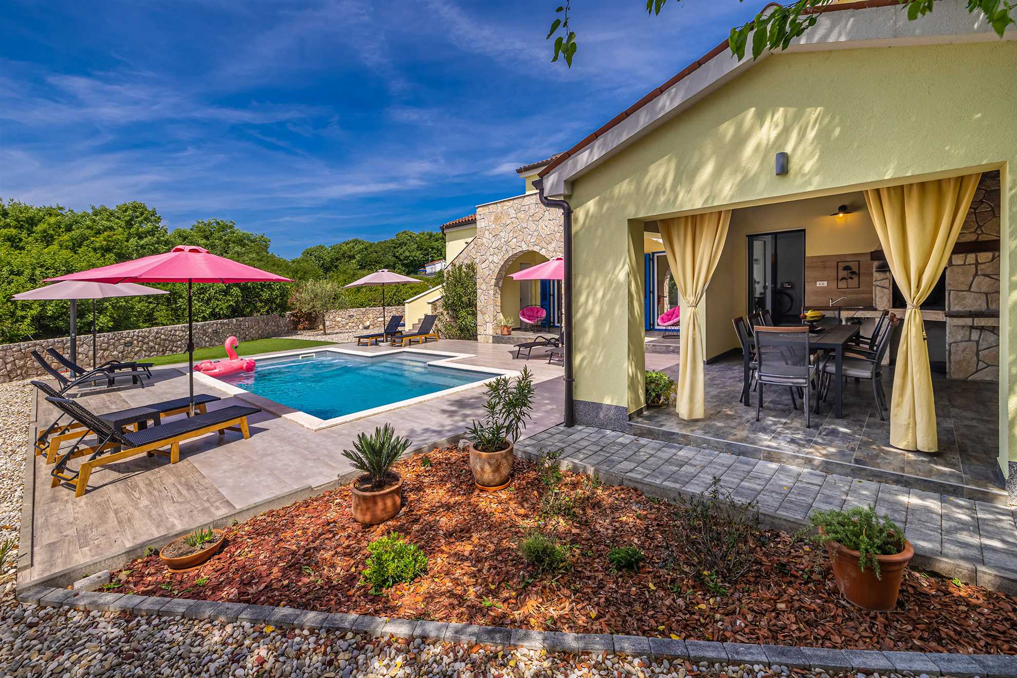 Holiday house MARLY with private pool