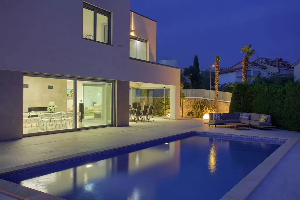 Villa with Private Pool in Krk for Up to 8
