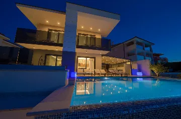 Villa with Private Pool and Sauna in Vrbnik