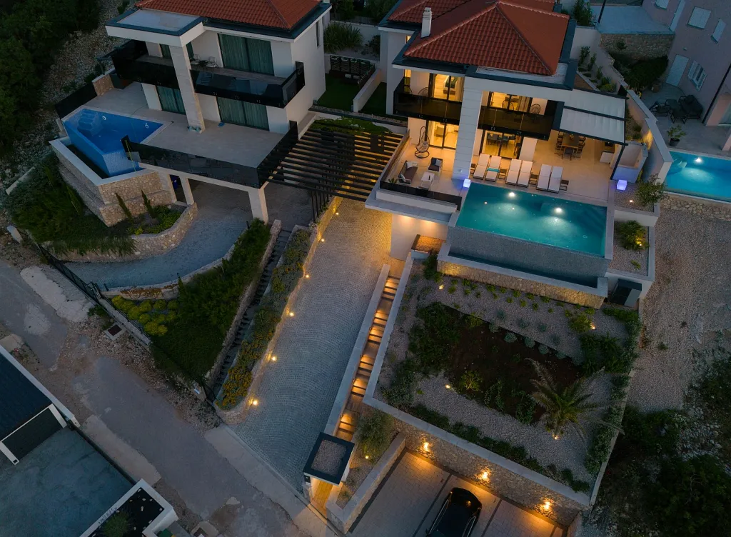 Villa with Private Pool and Sauna in Vrbnik