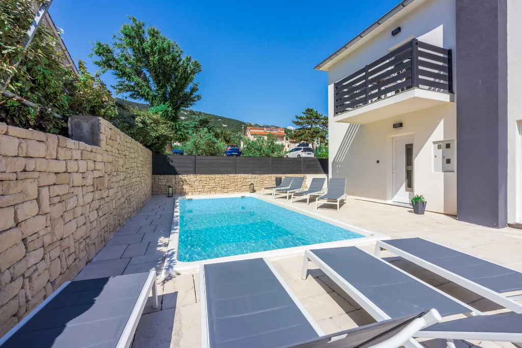 Villa in Baška with Private Swimming Pool