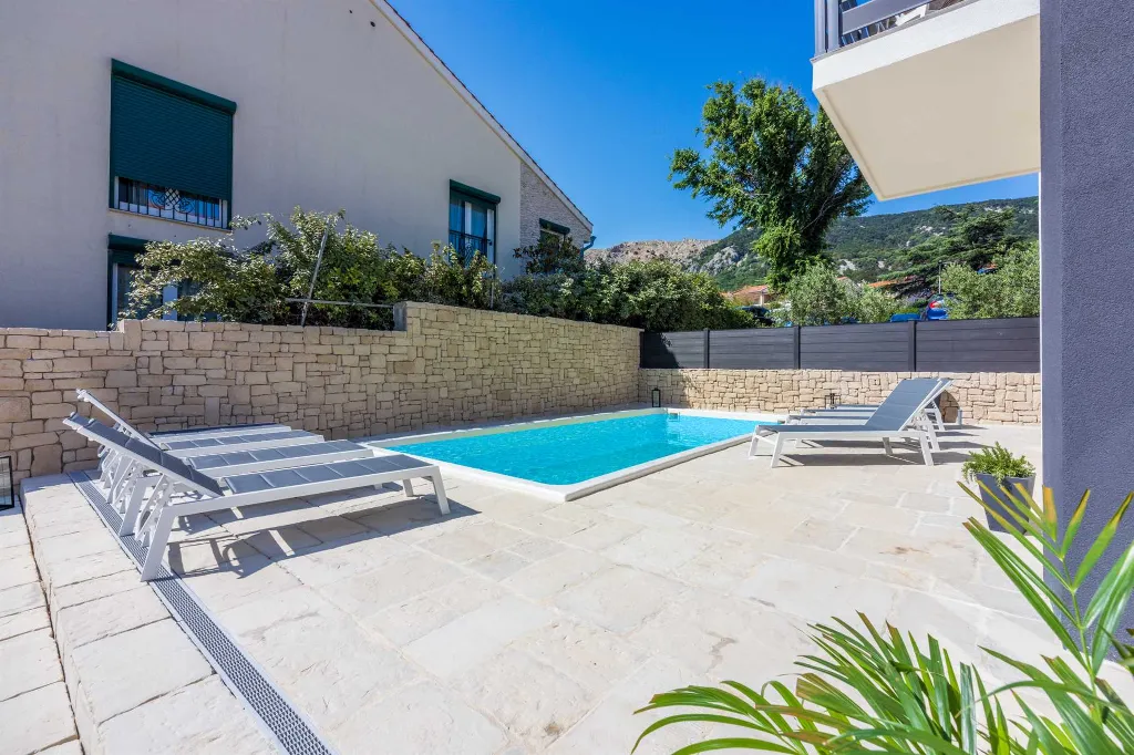 Villa in Baška with Private Swimming Pool