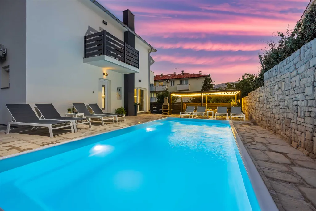 Villa in Baška with Private Swimming Pool