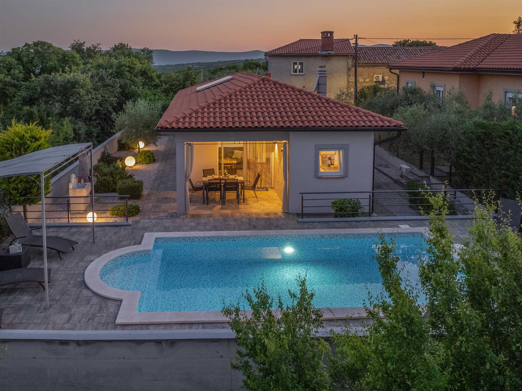 Ferienhaus KAPOVCI mit Pool