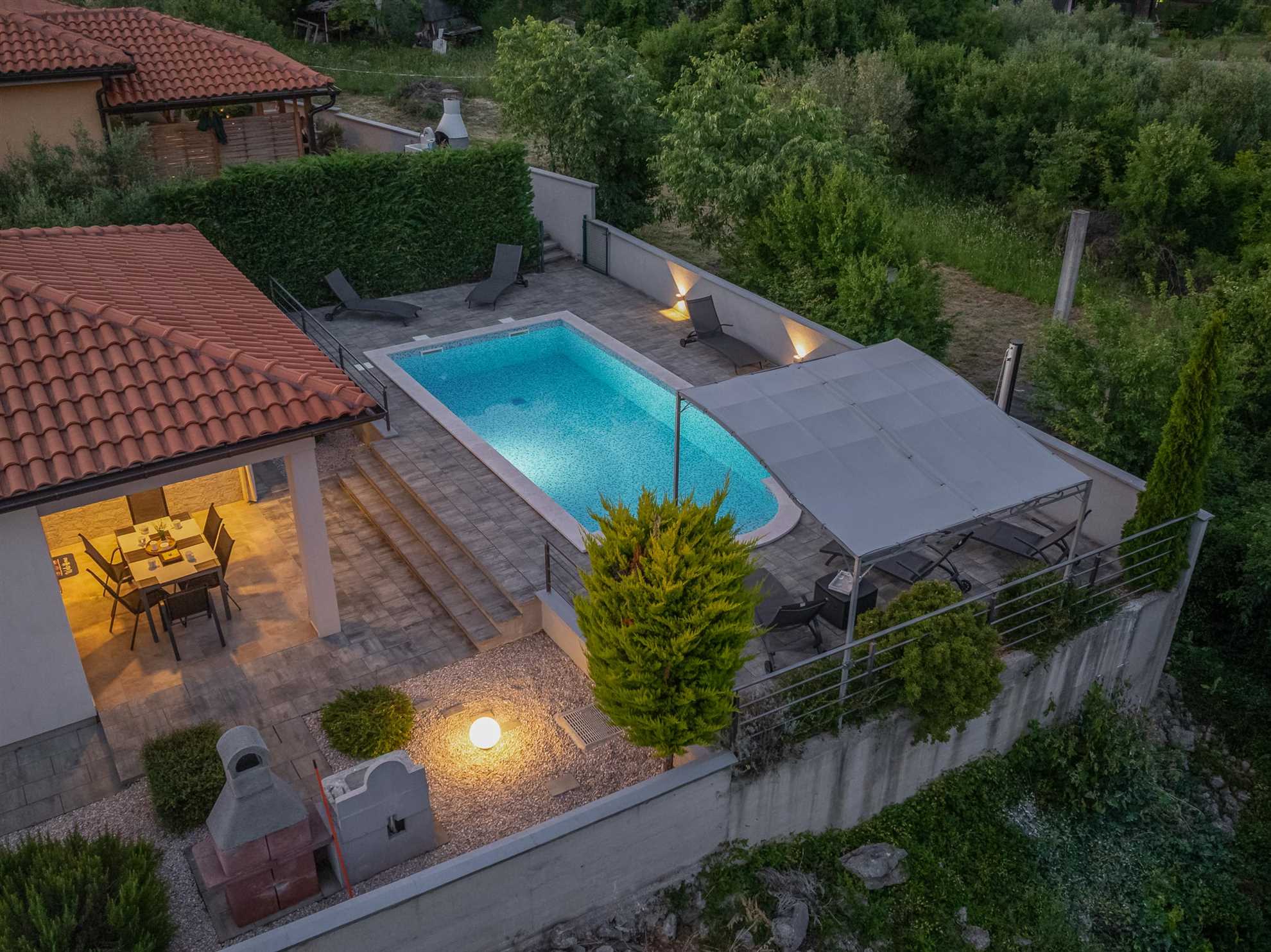Ferienhaus KAPOVCI mit Pool