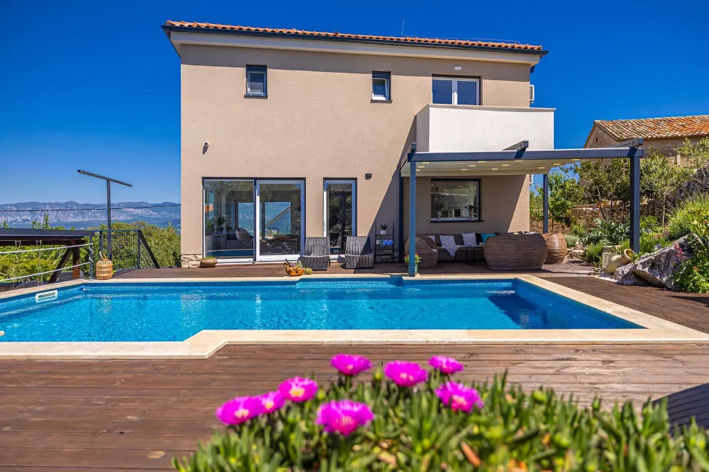 Dobrinj Sea View Villa for 8 Guests