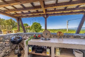 Dobrinj Sea View Villa for 8 Guests