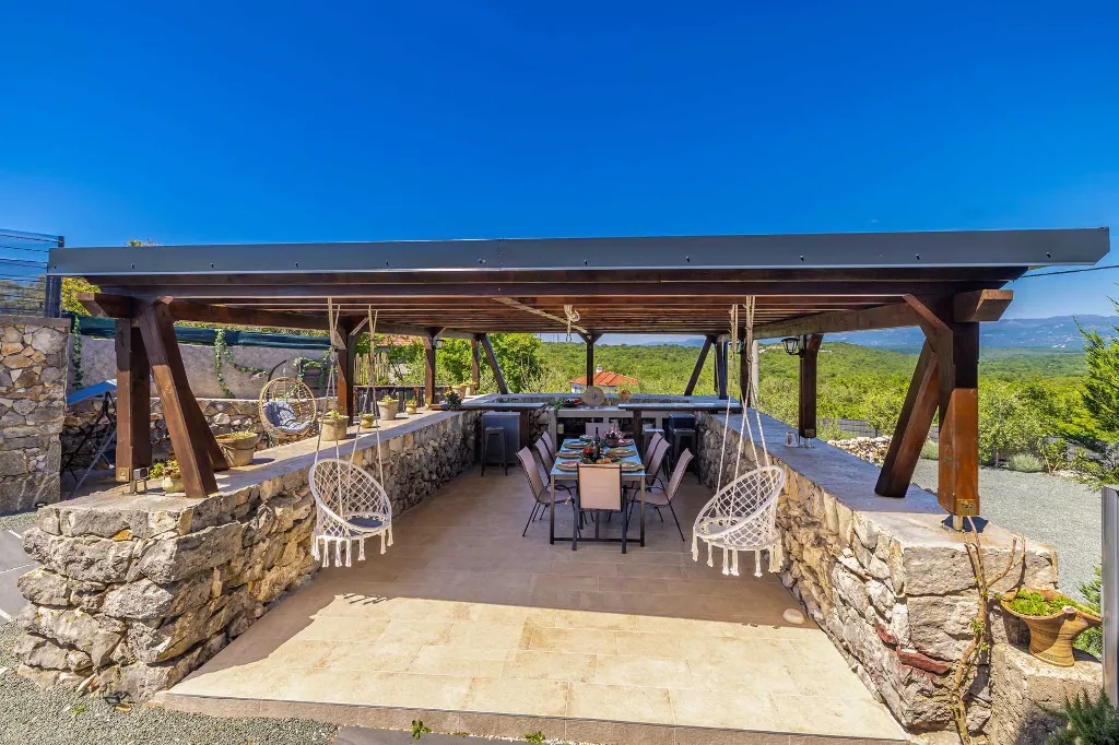 Dobrinj Sea View Villa for 8 Guests