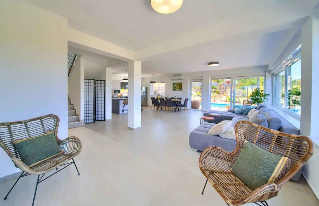 Dobrinj Sea View Villa for 8 Guests