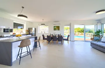 Dobrinj Sea View Villa for 8 Guests