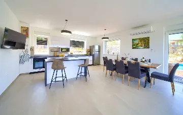 Dobrinj Sea View Villa for 8 Guests