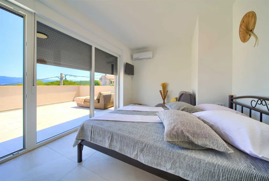 Dobrinj Sea View Villa for 8 Guests