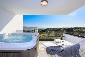 Villa in Krk for 8 Guests with Heated Pool