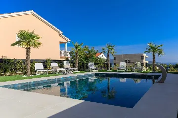 Villa in Krk for 8 Guests with Heated Pool