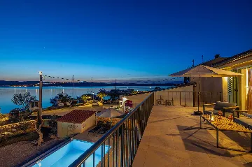 Villa in Klimno with Heated Pool and Sea View