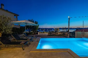 Villa in Klimno with Heated Pool and Sea View