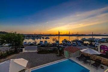 Villa in Klimno with Heated Pool and Sea View