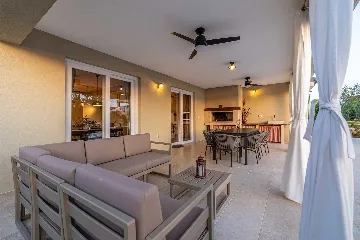 Villa in Klimno with Heated Pool and Sea View