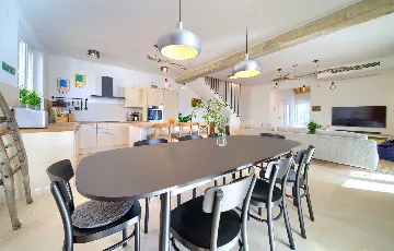 Villa in Klimno with Heated Pool and Sea View