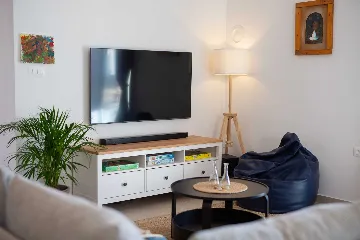 Villa in Klimno with Heated Pool and Sea View