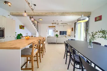 Villa in Klimno with Heated Pool and Sea View