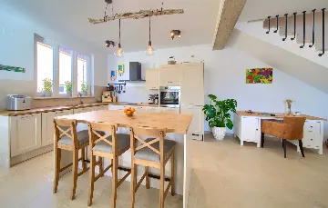 Villa in Klimno with Heated Pool and Sea View