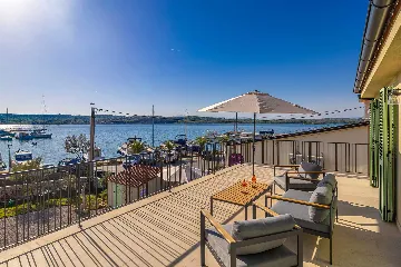 Villa in Klimno with Heated Pool and Sea View