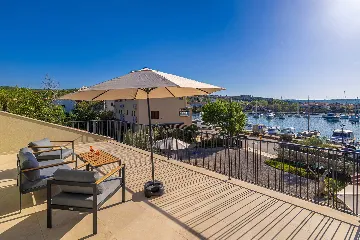 Villa in Klimno with Heated Pool and Sea View