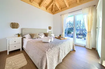 Villa in Klimno with Heated Pool and Sea View