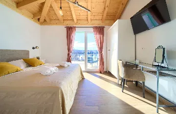 Villa in Klimno with Heated Pool and Sea View