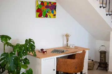 Villa in Klimno with Heated Pool and Sea View