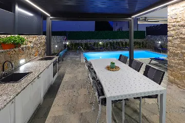 Malinska 3-Bedroom House with Heated Private Pool