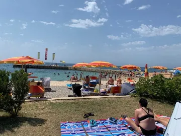 Two-Bedroom Apartment with Private Balconies in Poreč