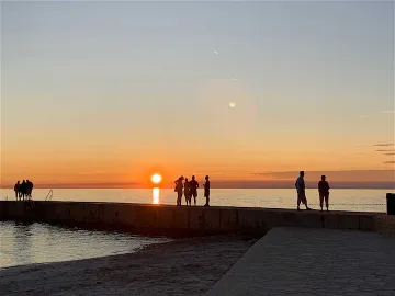 Two-Bedroom Apartment with Private Balconies in Poreč