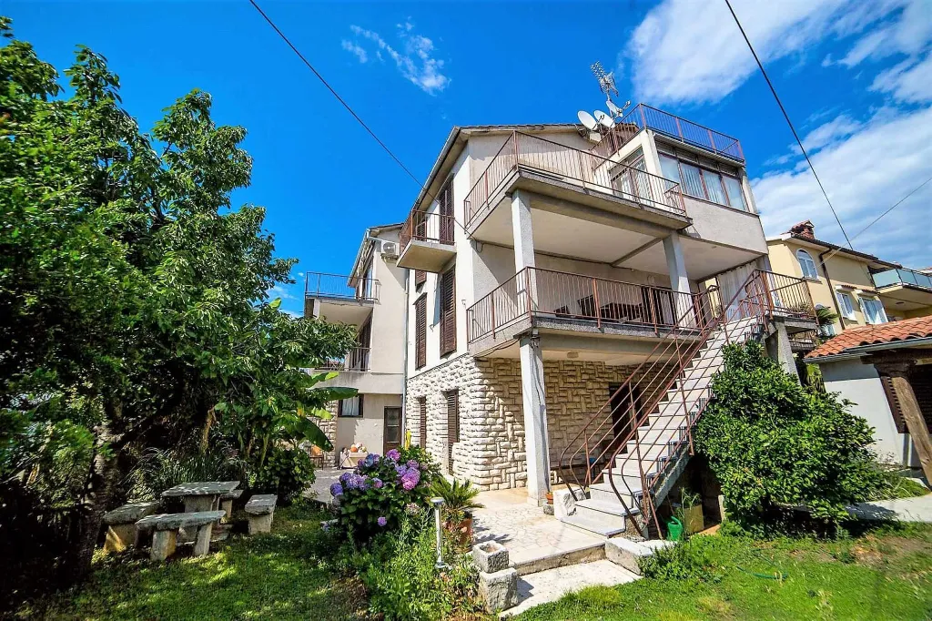 Two-Bedroom Apartment with Private Balconies in Poreč