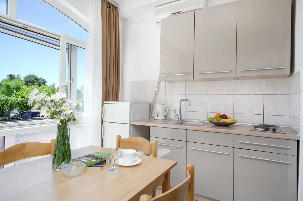 Studio Apartment with Terrace and Beach View