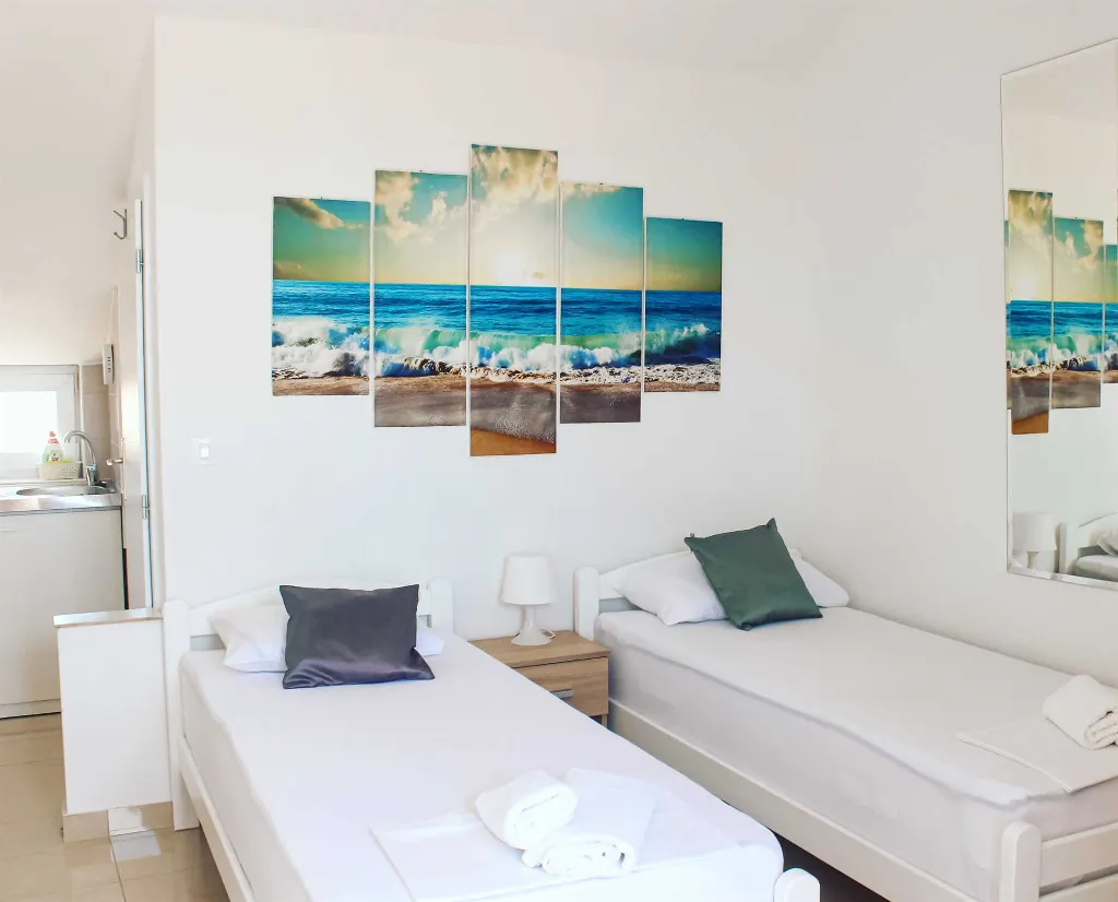 Novalja Studio Apartment near Babe Beach for 2 Guests