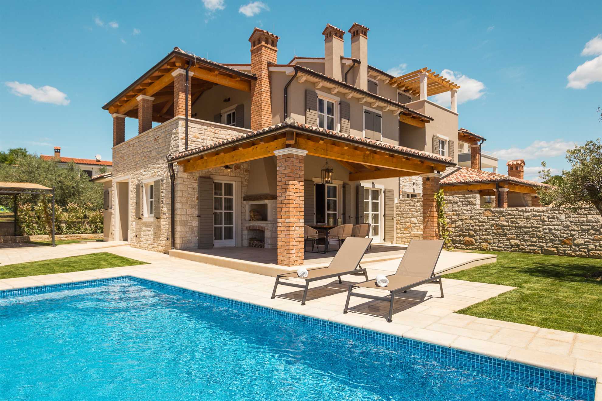 Villa Natalie, Poreč, Vabriga - Modernes, barrierefreies Ferienhaus