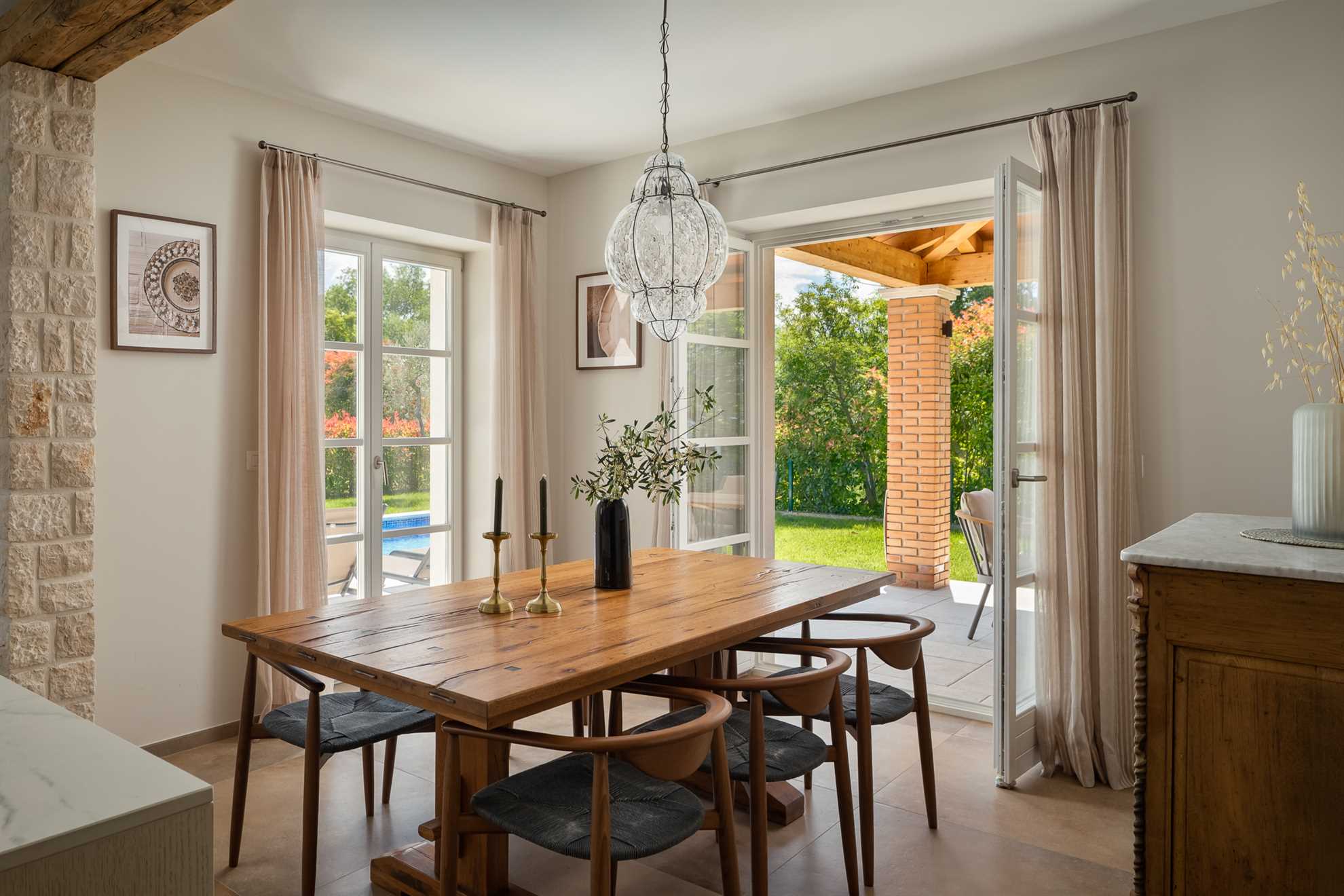 Villa Petra - Landestypischer Stil mit Pool