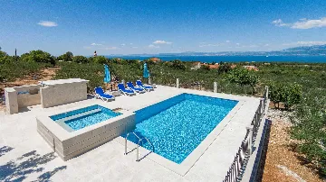 Sea View Villa in Mirca, Brač