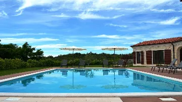 Villa with Pool and Garden in Tinjan