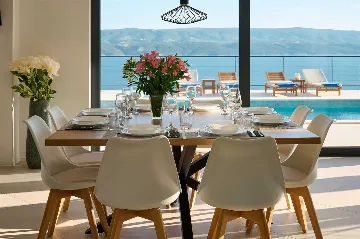 Coastal Retreat Villa with Pool in Lokva Rogoznica