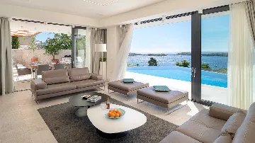 Hvar 4-Bedroom Villa with Sea View & Heated Pool