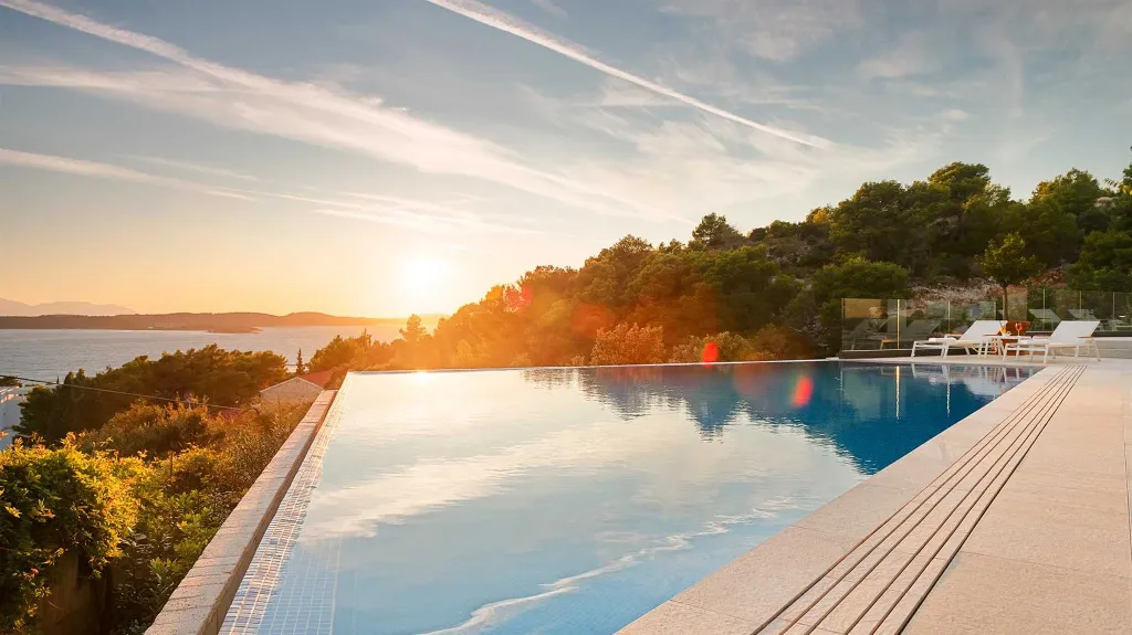 Hvar 4-Bedroom Villa with Sea View & Heated Pool