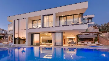 Hvar 4-Bedroom Villa with Sea View & Heated Pool