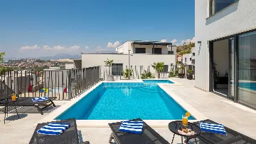 Podstrana Villa with Outdoor Pool for Up to 10 Guests