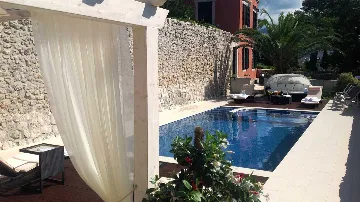 Villa in Mlini for Up to 12 Guests with Heated Pool