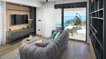 3-Bedroom Villa with Outdoor Pool in Makarska